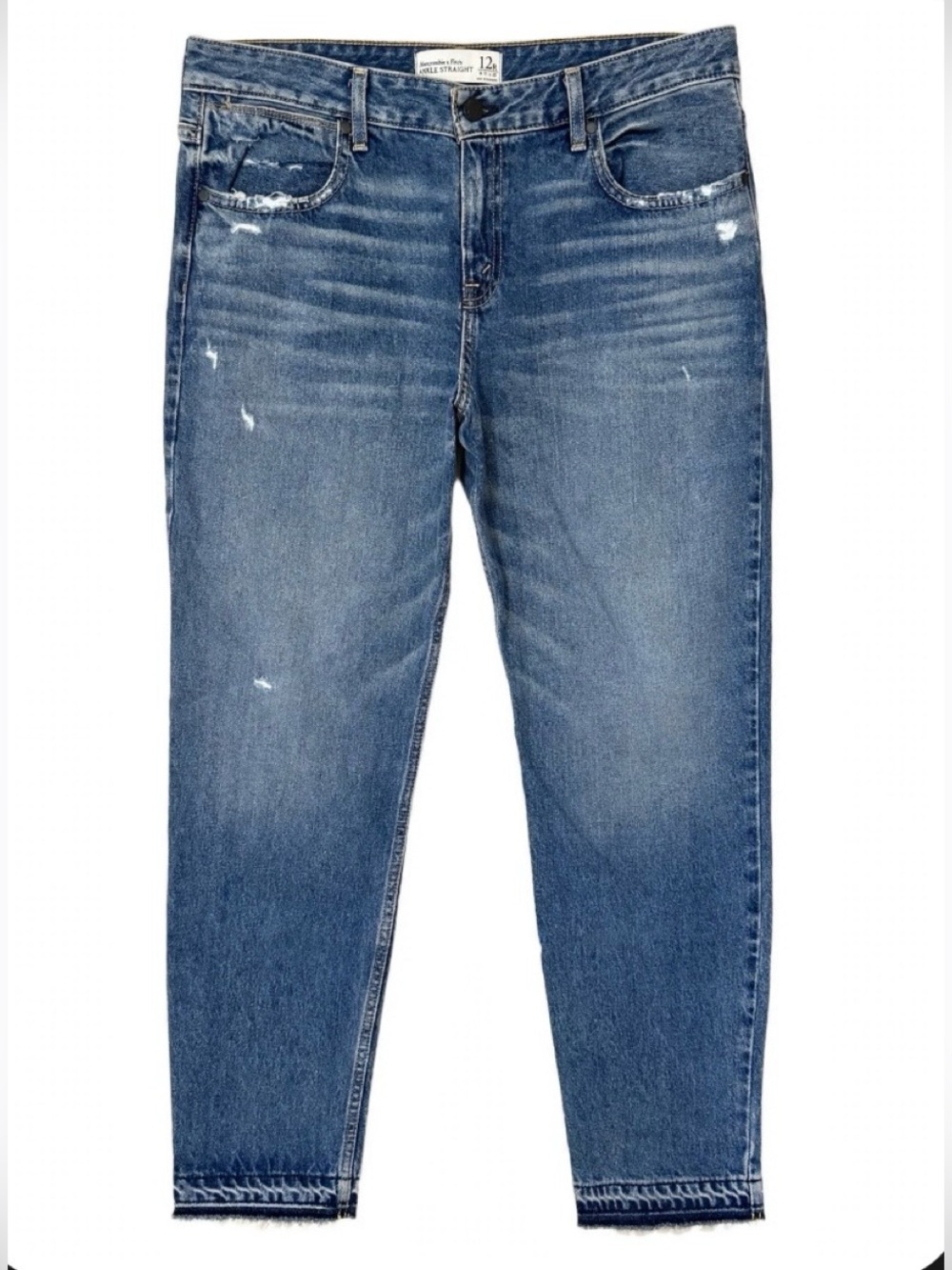 Abercrombie & Fitch Ankle Straight Leg Size 12 R